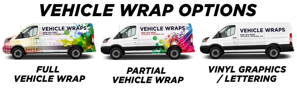 Nashville Vehicle Wraps vehicle wrap options